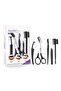 5-Piece Face and Eyelash Grooming Kit - Eyebrow Scissors, Tweezers and Razor Eyelash Shaping - 2