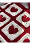 Heart-Designed Knitted Bag - 3