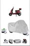 Falcon Techno50 Lock Compatible Waterproof Durable Motorcycle Canvas-Gray