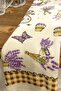 Printed Fringed Hand and Face Kitchen Towel - 2