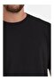 Unisex White Oval Cut Black Design Tshirt - 3