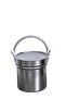 Chrome Yogurt Storage and Grooming Container with Lid Copper Helmet Hedgehog 2.5 Liters - 2
