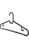 Closet Clothes, Pants, Shirts, Jackets, Skirt Hanger Set, (20 Pieces), Plastic - 4