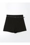 Özmarka New Season Women's Shorts with Waist Belt - 6