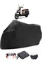 SYM Fiddle III 125 Black Motorcycle Tarpaulin Waterproof Durable Fabric