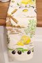 Printed Towel |   Set of 3 30X50 cm Hand and Face Towels |   Kitchen Towel |   Wooden Base - 7