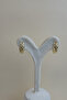Xuping Gold Stone Pattern Earrings - 5