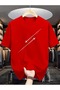 Men's Airplane Graphic T-Shirt New Season Oversize Loose Fit