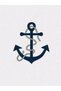 Men's Anchor Printed Tshirt New Season Oversize Loose - 4