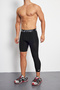 Basketball Single Leg Long 3/4 Sports Tights Left Long - 7