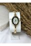 Vintage Gold Inside White Women's Wristwatch - 8