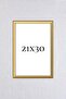 إطار A4 - بدون زجاج، PVC فقط - إطار دبلوم - إطار مستند/رخصة/شهادة - 21x30