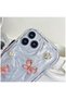 Apple iPhone 11 Pro Max Compatible Case Butterfly Floral Silicone Case Rose Gold - 3