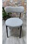 Teddy Chair Cover Kitchen Living Room Cafe Restaurant Chair Cover - 2