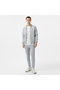 Men's Relaxed Fit Hooded Gray Sweatshirt - 3