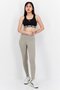 Women Lightly Padded Brand Logo Sports Bra, Black - 3