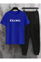 Unisex Chance Printed Tracksuit Set