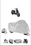Rks Siesta Lock Compatible Waterproof Durable Motorcycle Canvas-Gray