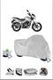 Bajaj DISCOVER125ST LOCK متوافق مع الماء ومتين للدراجات النارية - رمادي