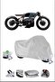 قفل Bmw R80 متوافق مع غطاء دراجة نارية متين مقاوم للماء - رمادي