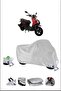 Mondial 150Argent Lock Compatible Waterproof Resistant Motorcycle Tarpaulin-Gray