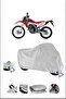 Honda Crf250L Lock Compatible Waterproof Durable Motorcycle Tent-Gray