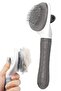 Pet Brush Automatic Cat Dog Hair Lint Collector Combing Cleaning Tool Pet Accessory - 5