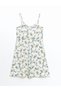 Lcw Comfort Yellow Square Neck Printed Women's Dress - 6