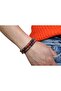 Ethnic Motif Fabric Wrap Bracelet – Elegance and Color Pinch - 2