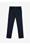 Altınyıldız Classics Normal Waist Slim Fit Navy Blue Men's Trousers Ace 012510183 _Pants 5 Pockets