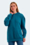 Violence Women's Sweatshirt Petrol - 6