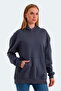 Violence Women's Sweatshirt Dark Gray - 4