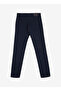 Altınyıldız Classics Normal Waist Slim Fit Navy Blue Men's Trousers Ace 012510183 _Pants 5 Pockets - 2