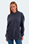 Violence Women's Sweatshirt Dark Gray - 6