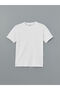 White Crew Neck Women's T-Shirt - 5