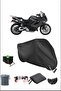 Black Bmw F800Gt Durable Lock Compatible Waterproof Motorcycle Tarpaulin