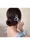 Women's Pastel Tones Bun Bow Hairpin Set of 5 Hairpins - 4