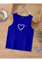 Cartoon Character Printed Sleeveless Children's T-Shirt