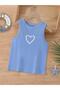 Cartoon Character Printed Sleeveless Children's T-Shirt