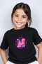 5-Piece Bunny-91-Pink-M-Good Printed Girls' T-Shirt - 5