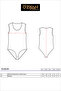 Özkan 0602 Women's Cotton Thick Strap Hooked Snap Knitted Body - 6
