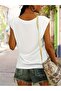 Floral Printed Oversize V-Neck T-Shirt Casual Boyfirend - 2
