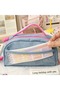 Y2K Inspired Large Capacity Jeans Pencil Case Pen Holder - Denim Cowboy Style Pen Pouch - 4