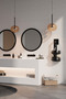 Stainless Steel Adhesive Towel Organizer-Matte Black & Inox Modern Towel Holder with Satin Options - 6