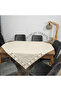 Lacy Buldan Work Linen Monika Fabric Cover Fiskos Coffee Table Tablecloth - 3