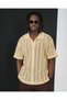 Oversize Mesh Italian Lapel Shirt Anti-Sweat Lightweight and Loose Shirt Stylish Casual Style