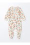 New Season Crew Neck Floral Baby Girl Jumpsuit 2-Piece - S50974Z1 - 2