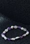 Love and Calm - Pink Quartz, Amethyst, Moonstone, Hematite Bracelet - 3