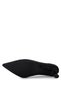 Women's Vegan Black Heeled Shoes - 5