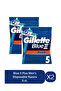 Blue II Plus Men’s Disposable Razor | Chromium Blades | 5 pcs x 2 | Smooth Control